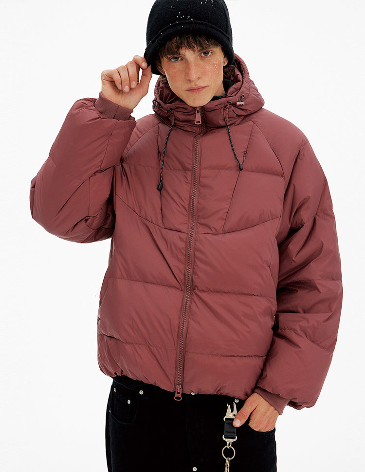 Casual Down Jacket with Hood