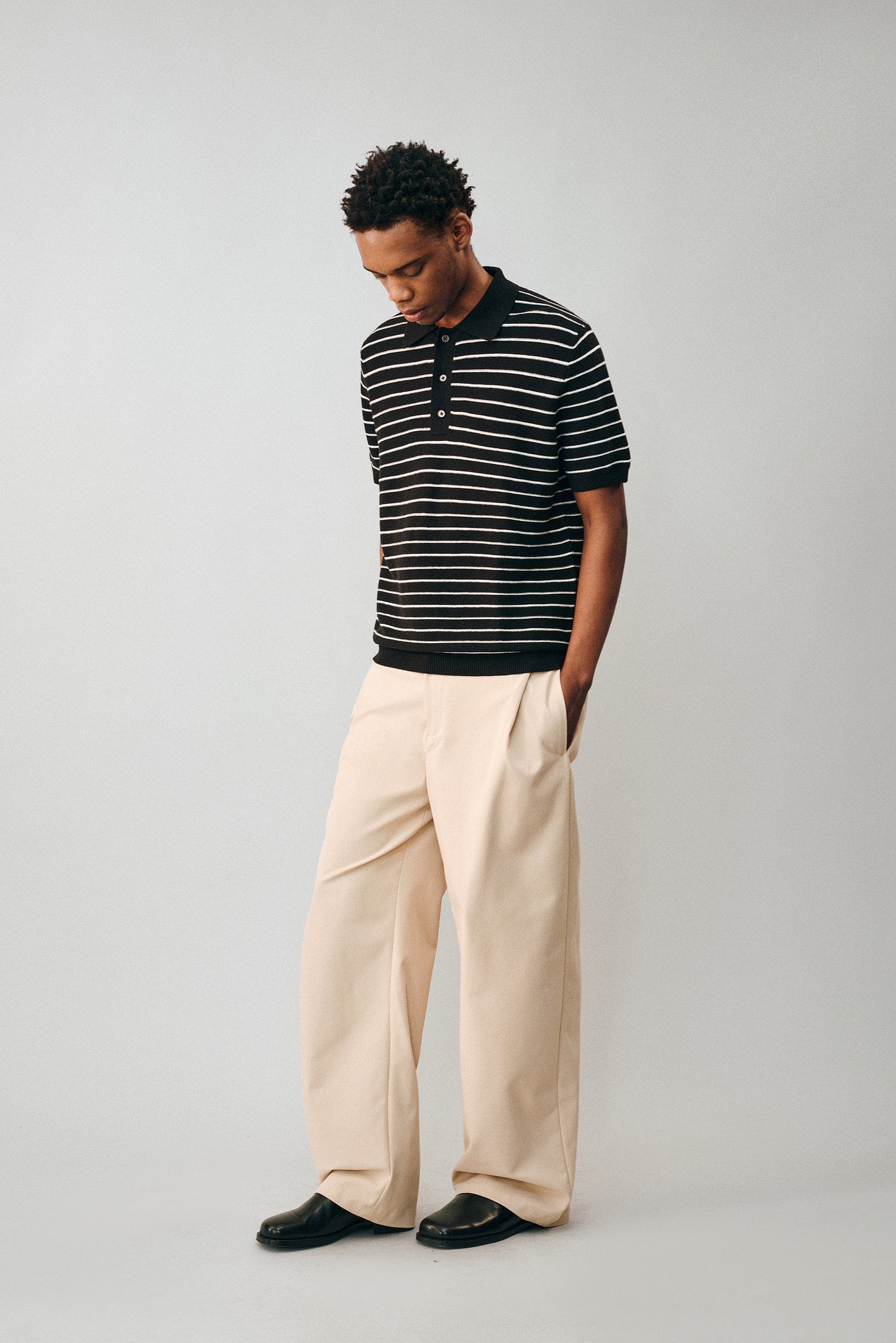 Striped Polo Shirt