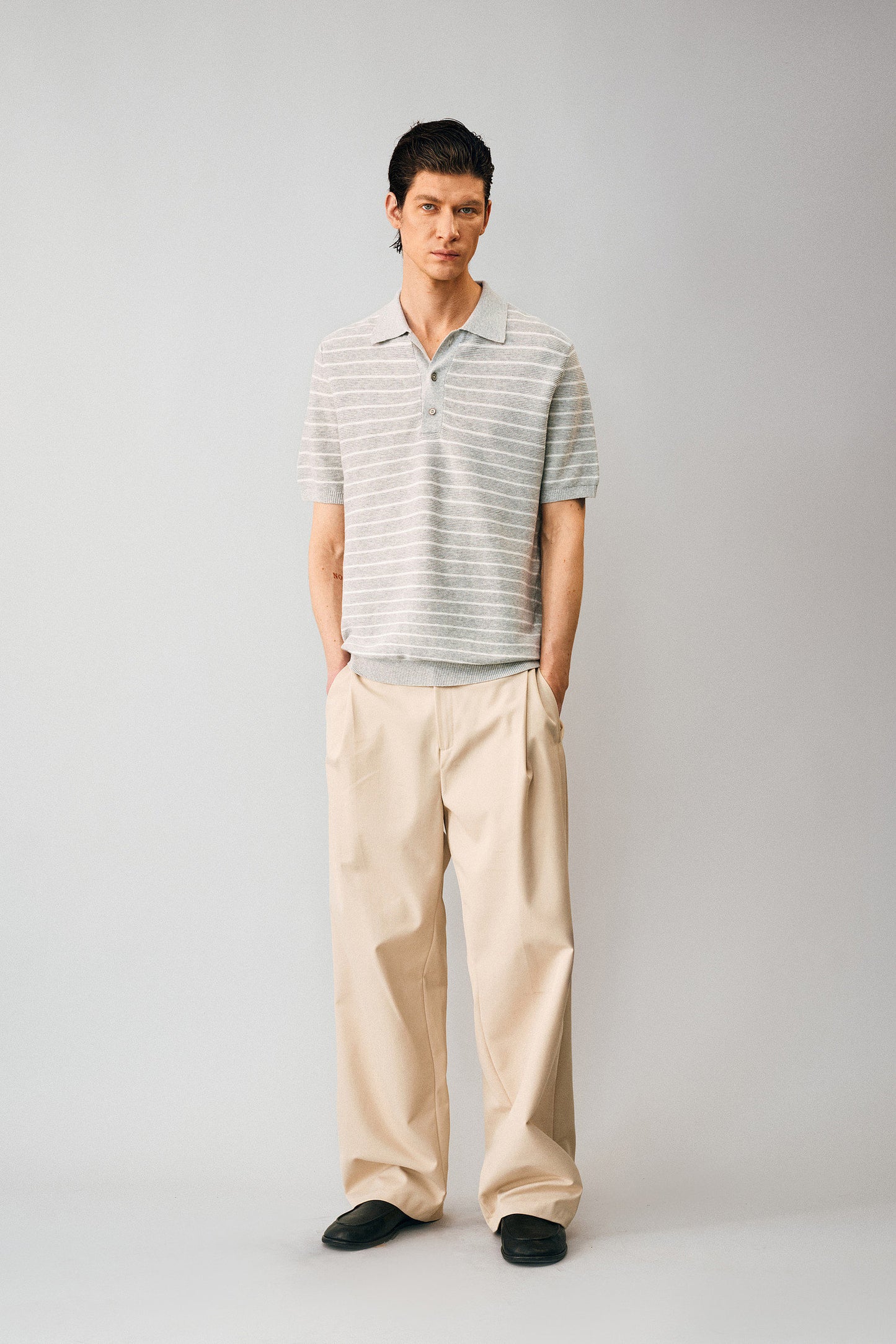 Striped Polo Shirt