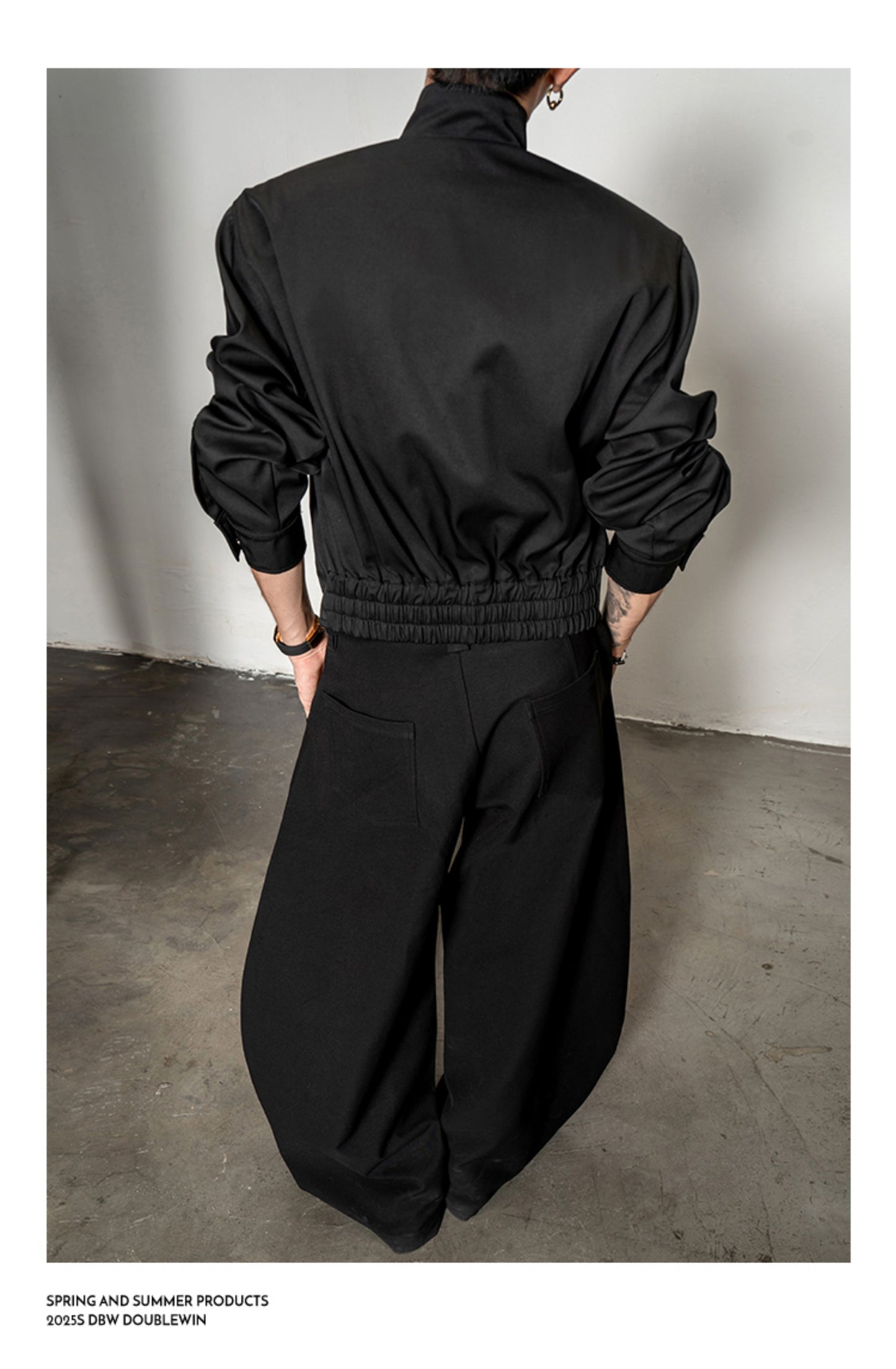 Straight-Waist Short Jacket