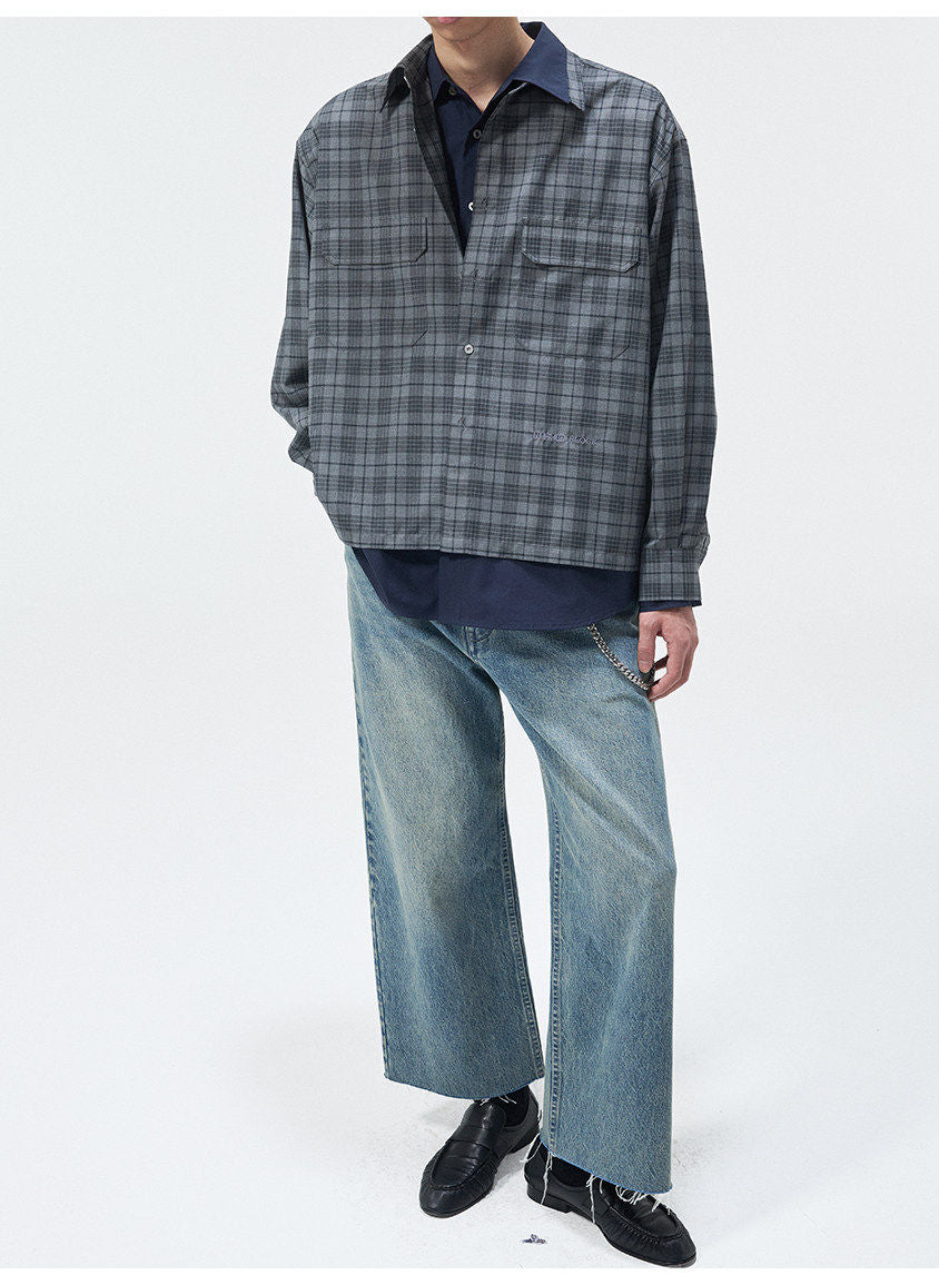 Casual Shirt with Large Patch Pockets