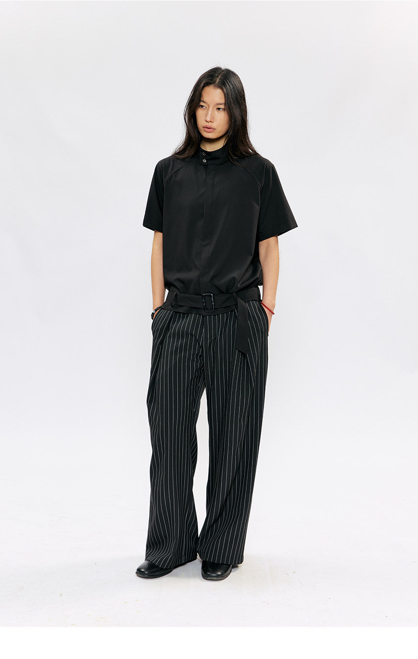 Casual Shirt with Adjustable Strap