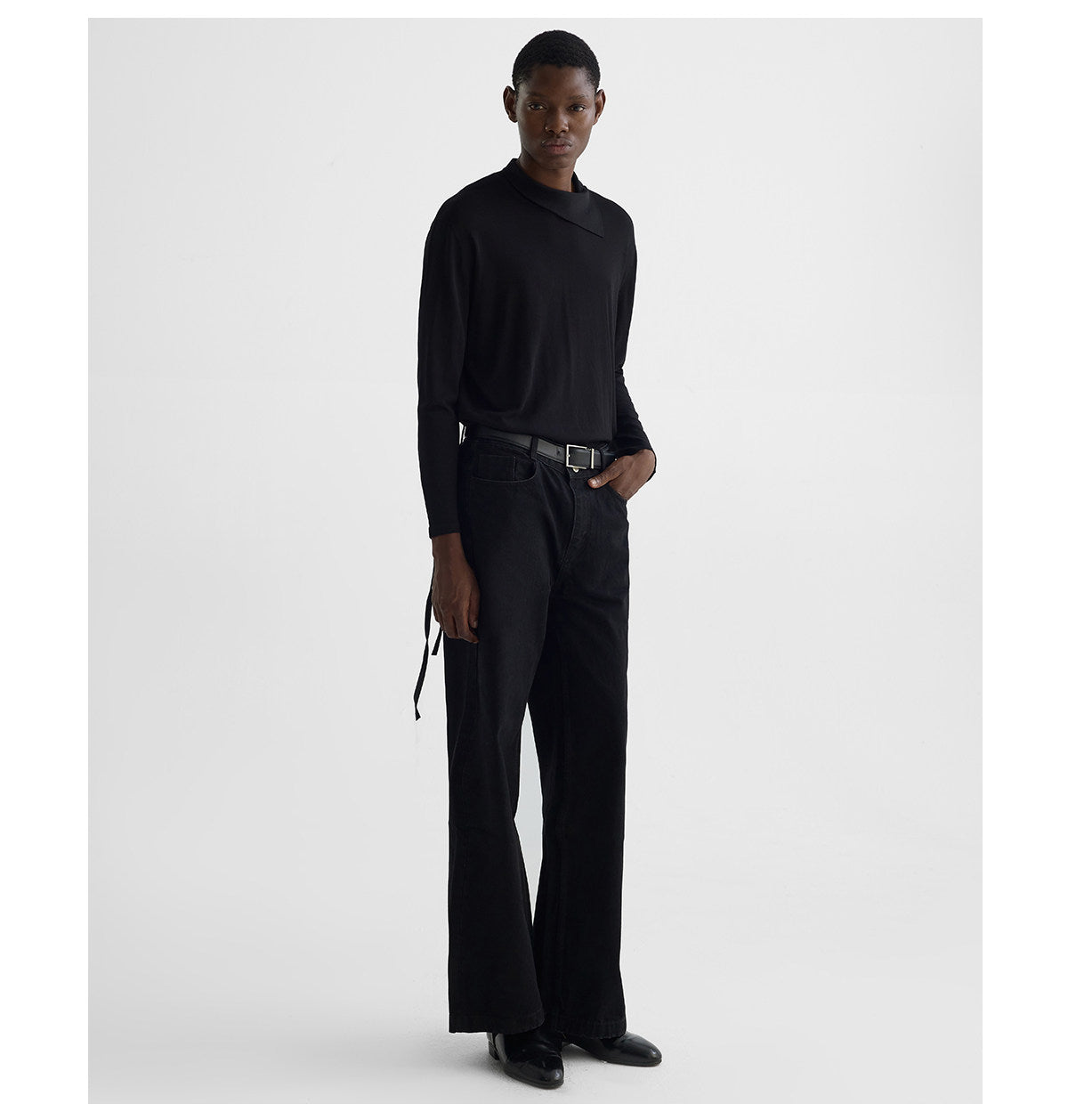 Wardrobe Style Turn-Down Collar T-Shirt