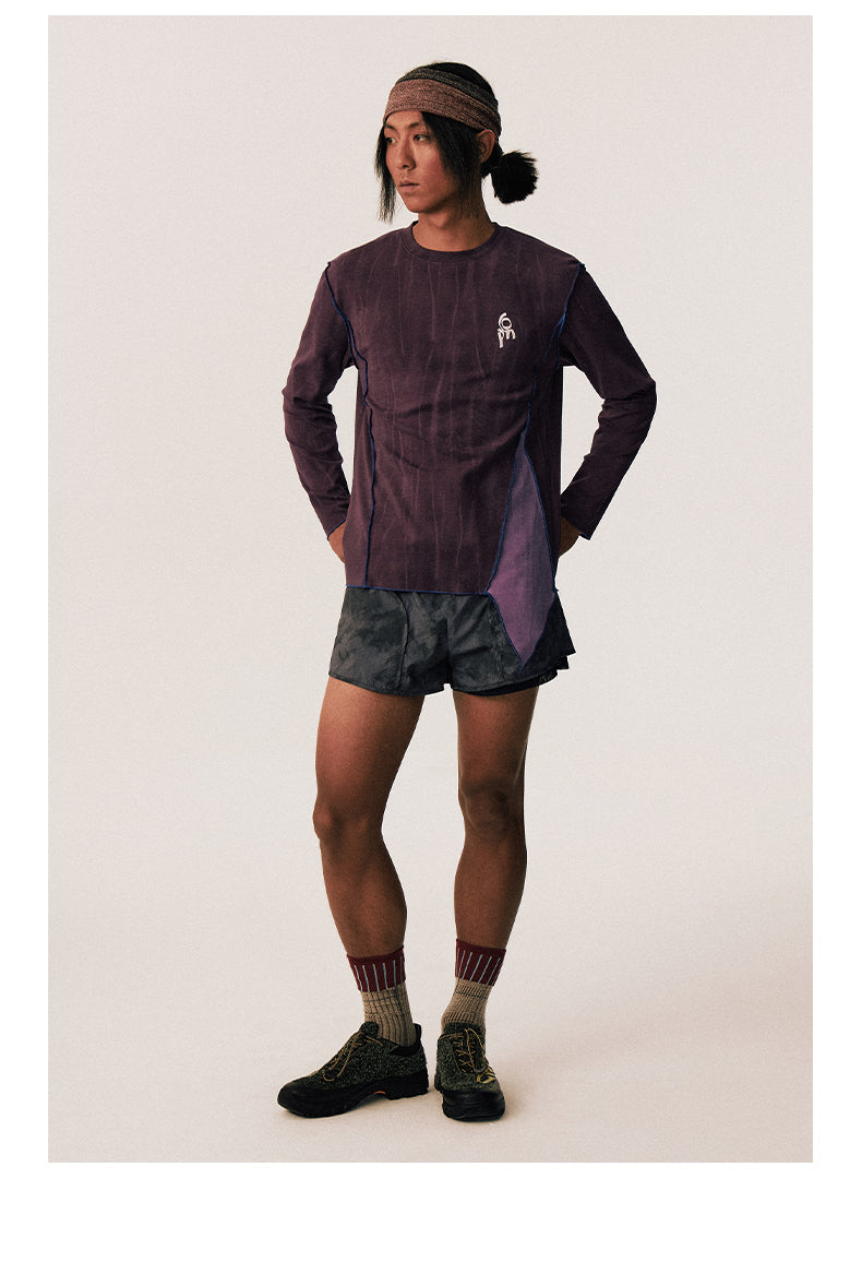 Washed Patchwork T-Shirt