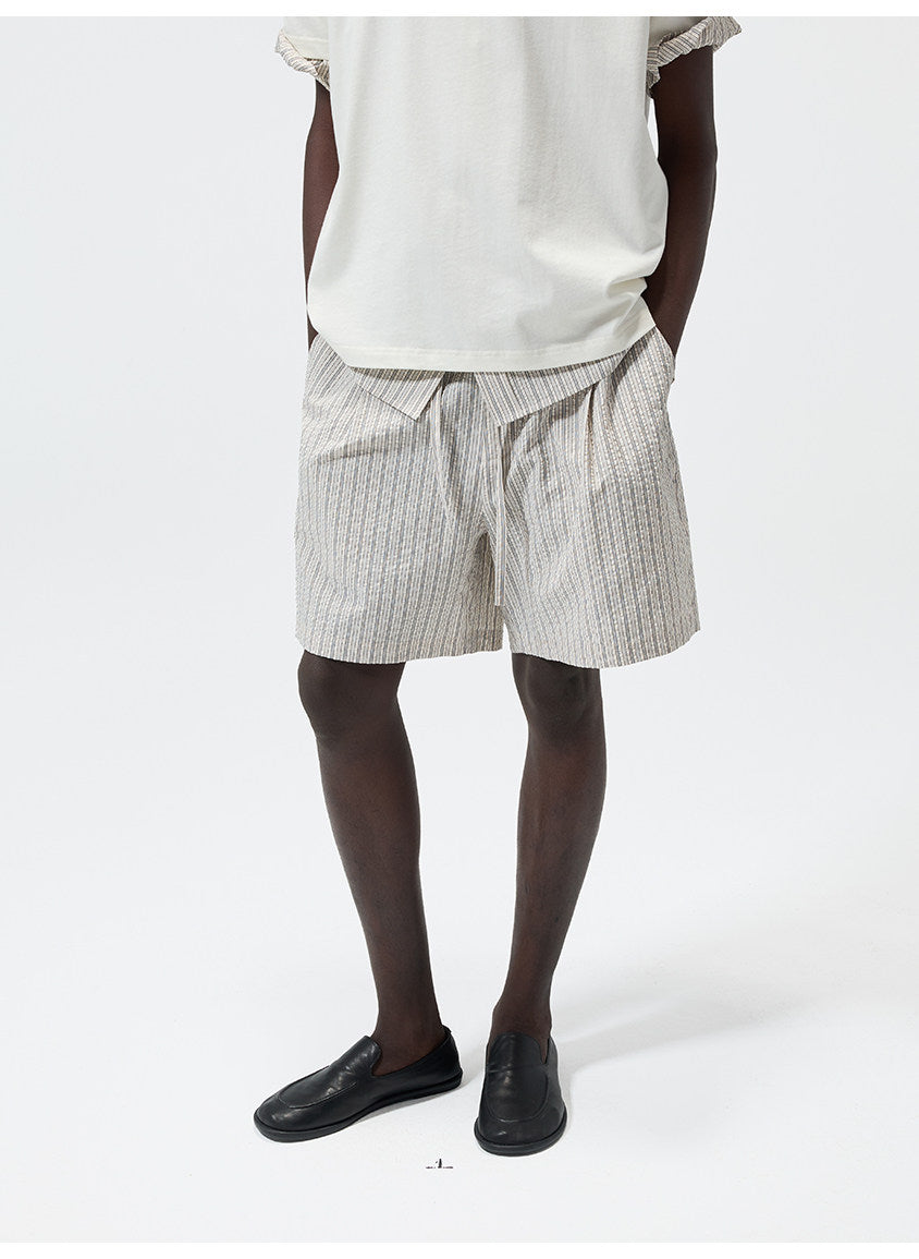 Stripe Comfortable Casual Shorts