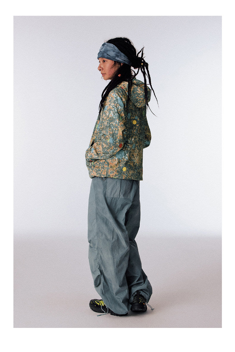 Bionic Surface Check Pattern Jacket