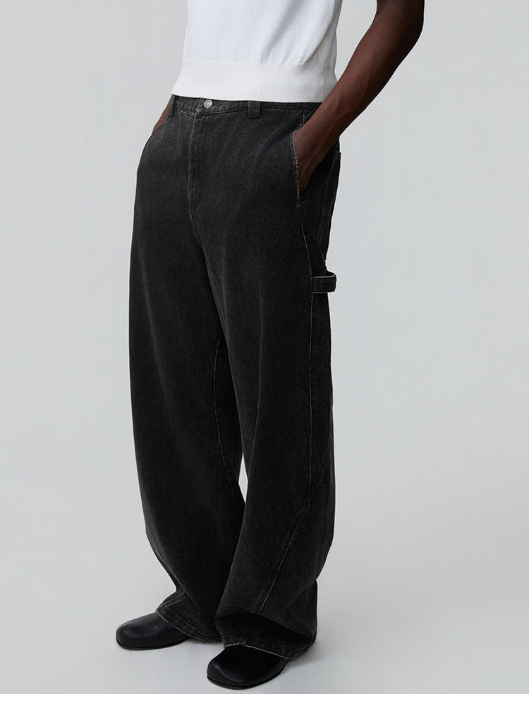 Retro Wash Casual Jeans