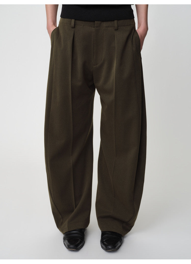 Retro-Style Casual Pants