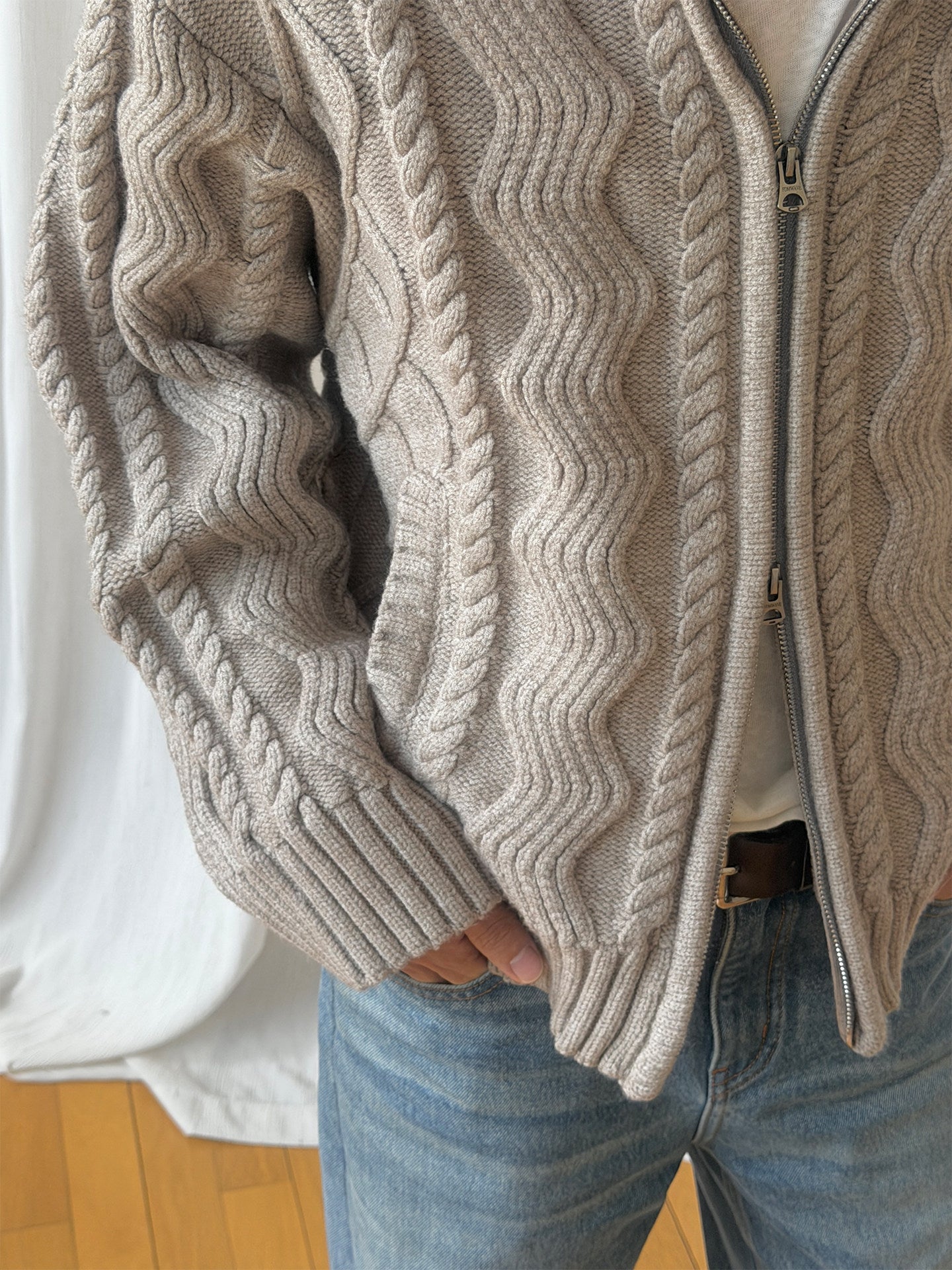 Heavyweight Chunky Knit Cardigan