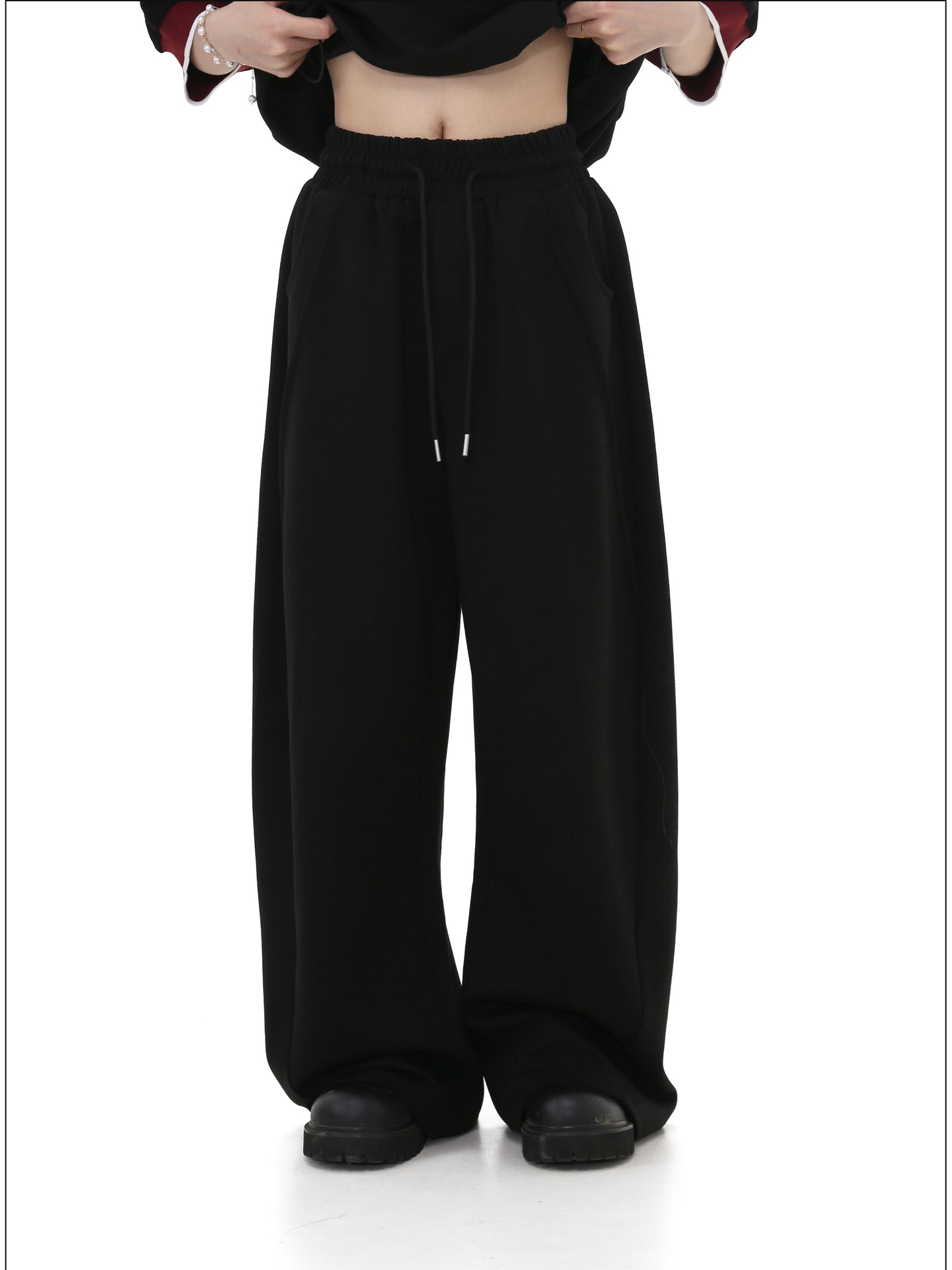 Irregular Cut Casual Sweatpants