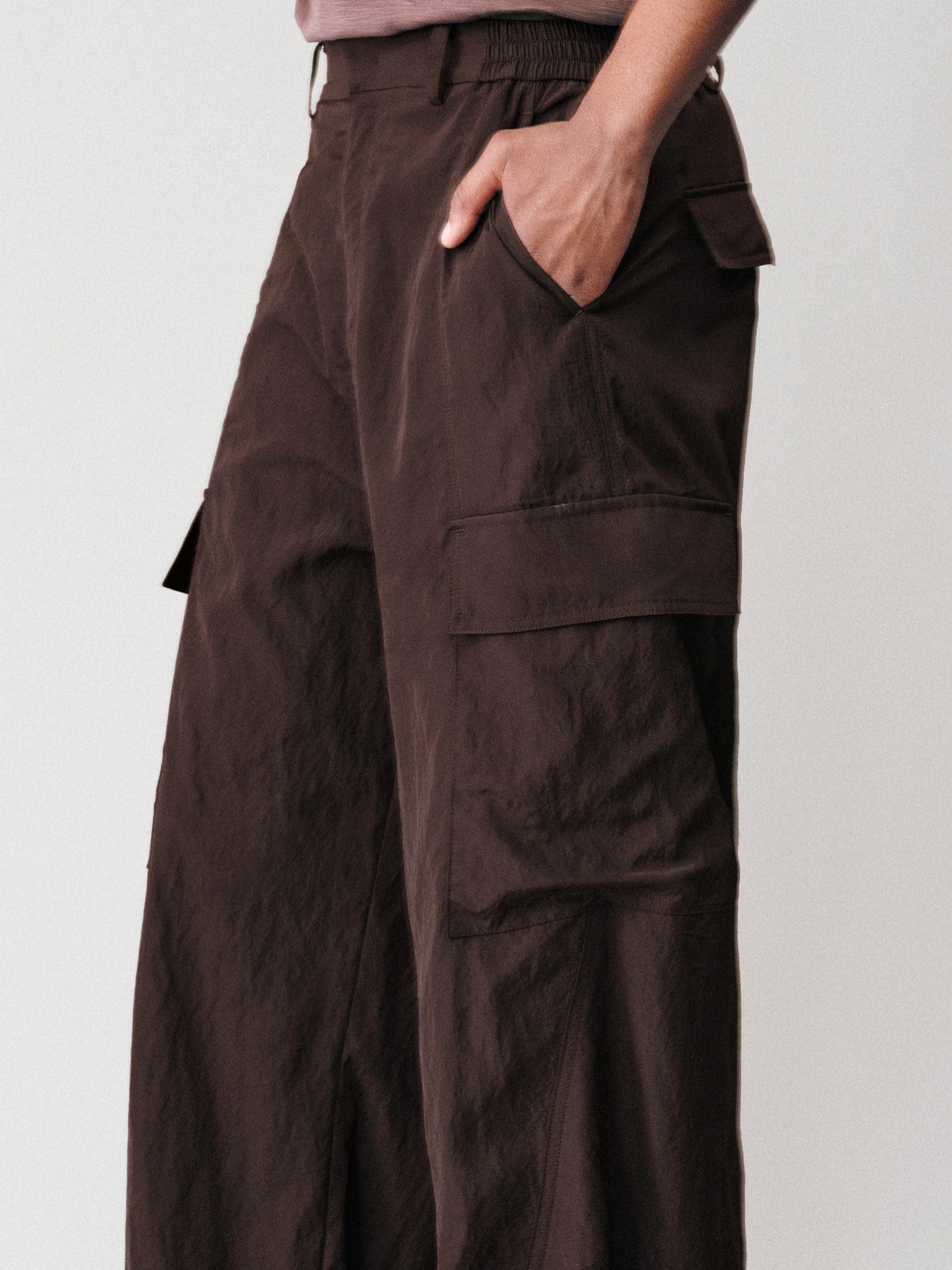 Lightweight Drape Cargo Pants