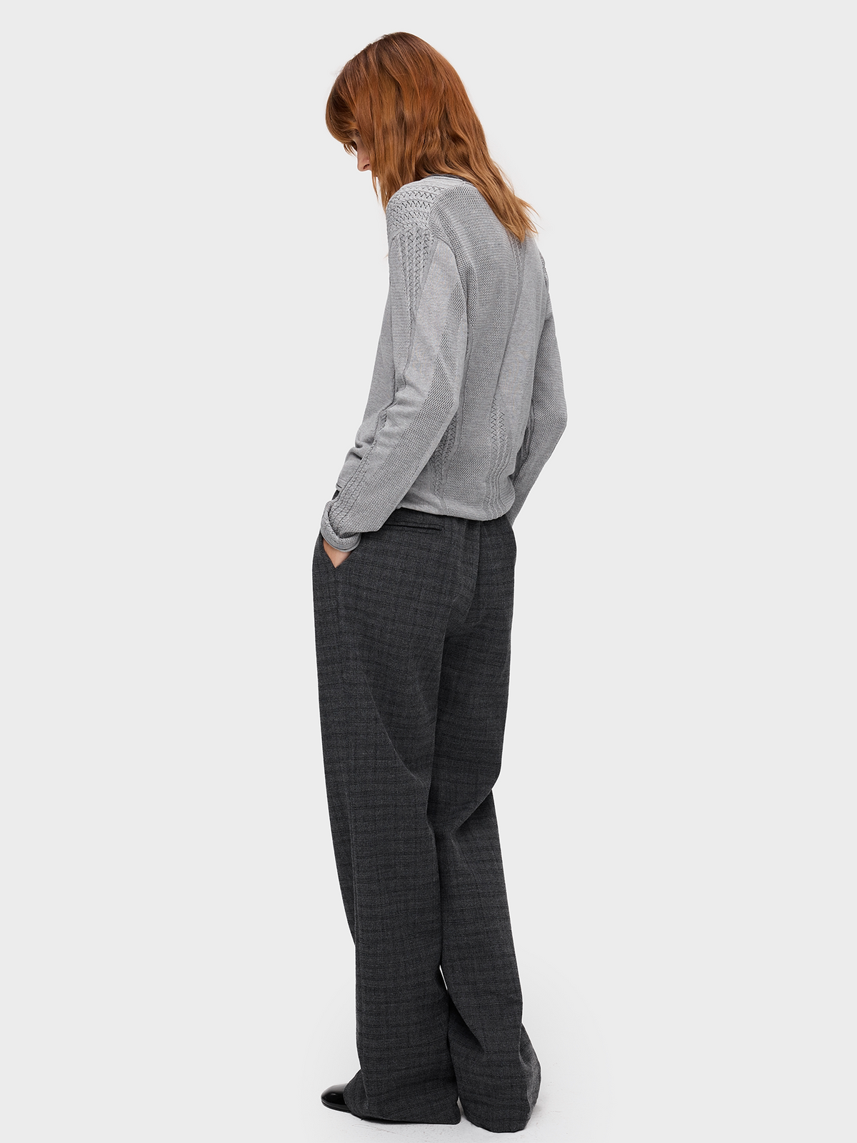Checkered Casual Pants