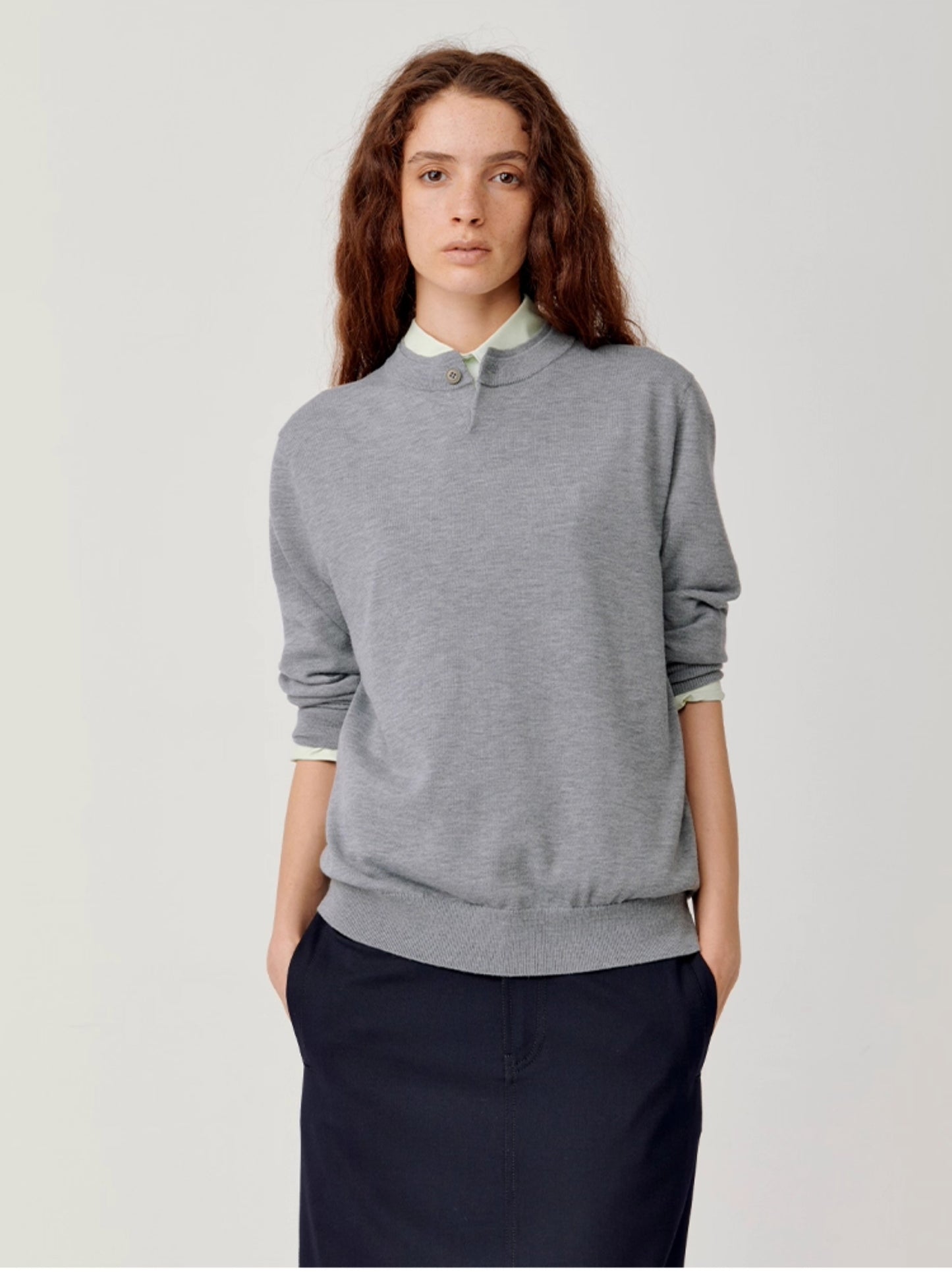 Rib-knit Loose-fit Casual Knit