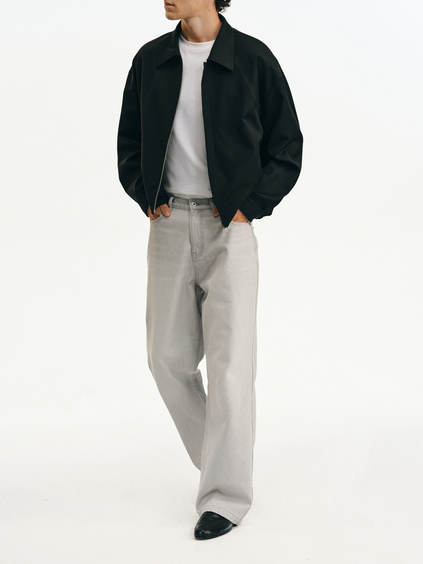 슬래시 포켓 자켓