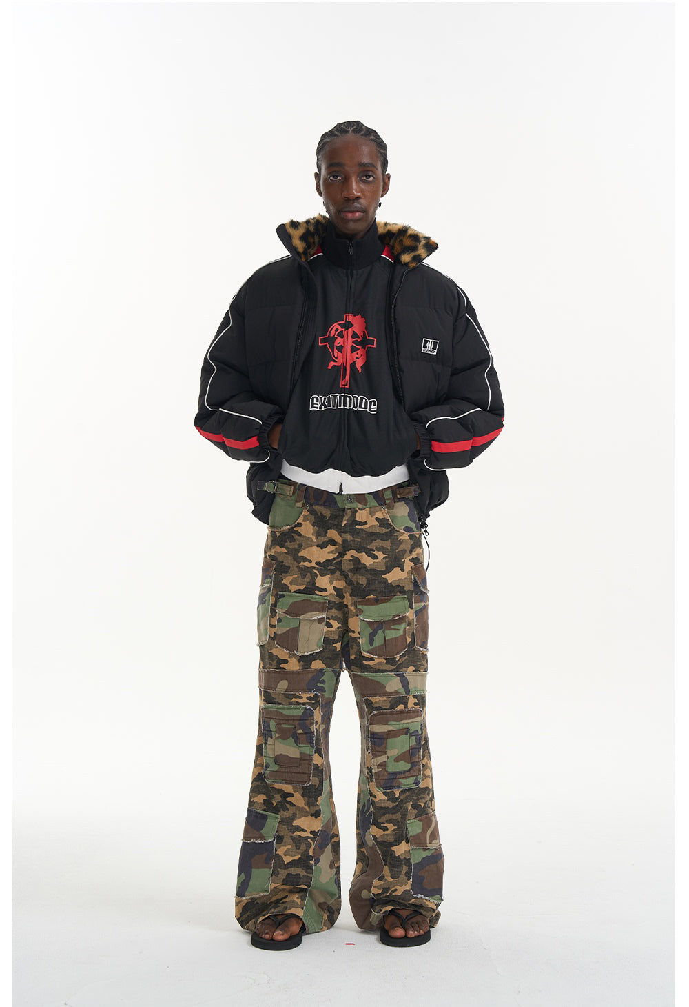 Fur Collar Warm Cotton Jacket