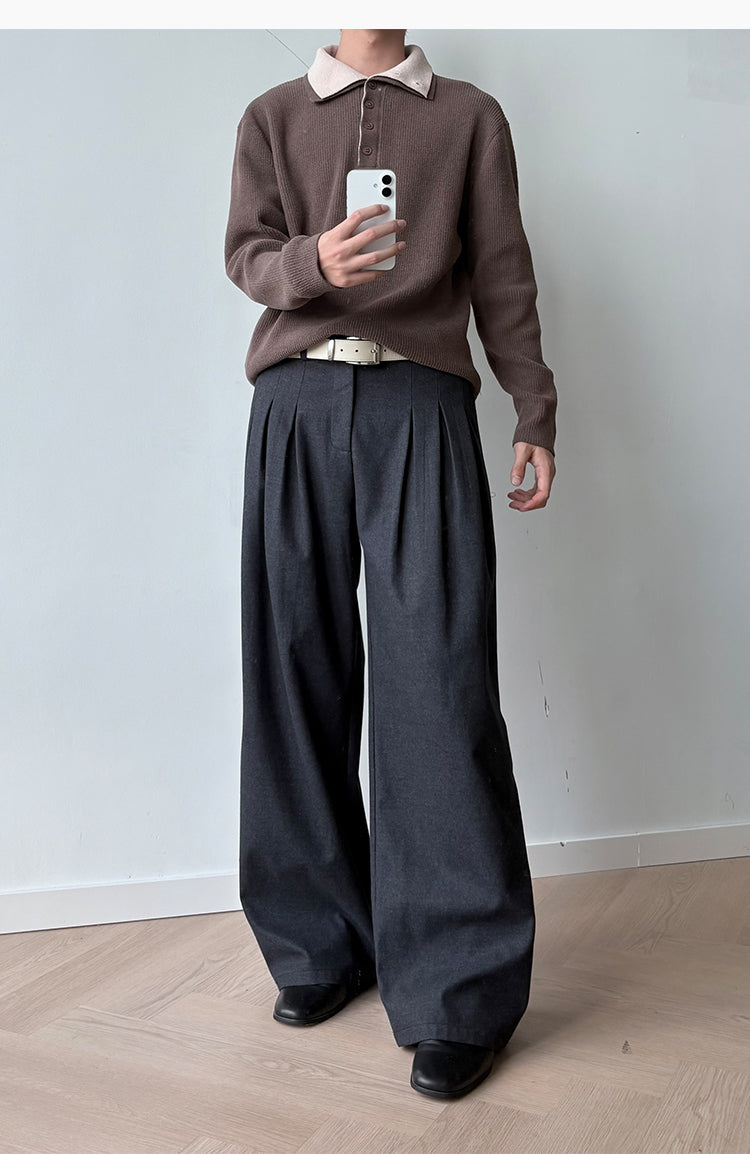 Loose Straight Casual Pants
