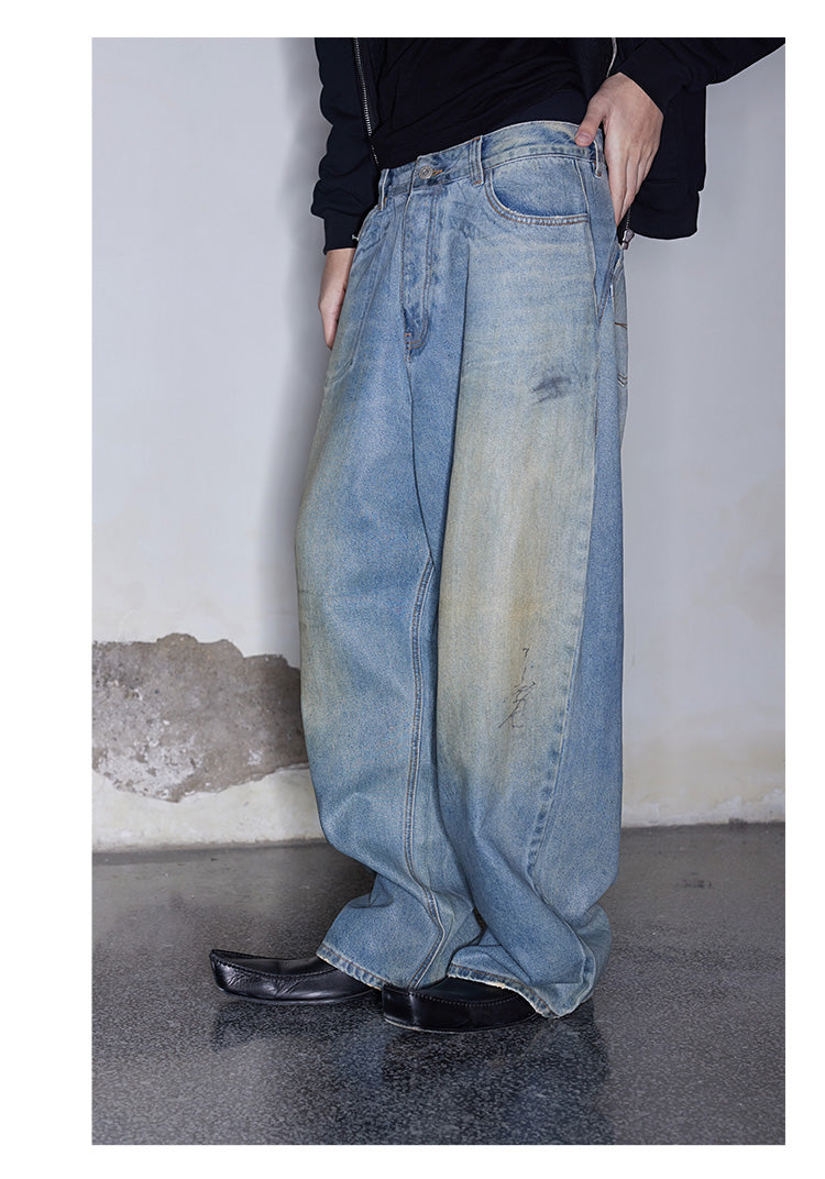 Heavy Duty Wax Wash Jeans