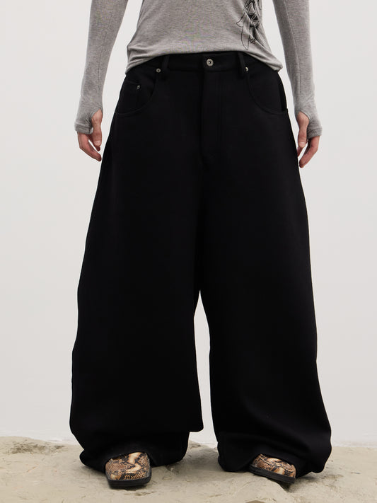 Machete Silhouette Baggy Pants