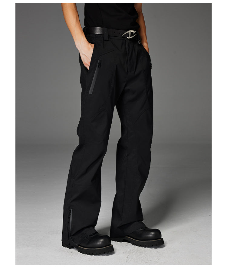 Multi-pocket design casual pants