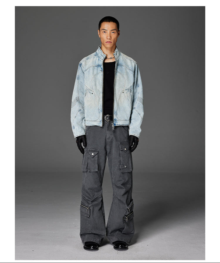 Lipstick Wash Cargo Pants