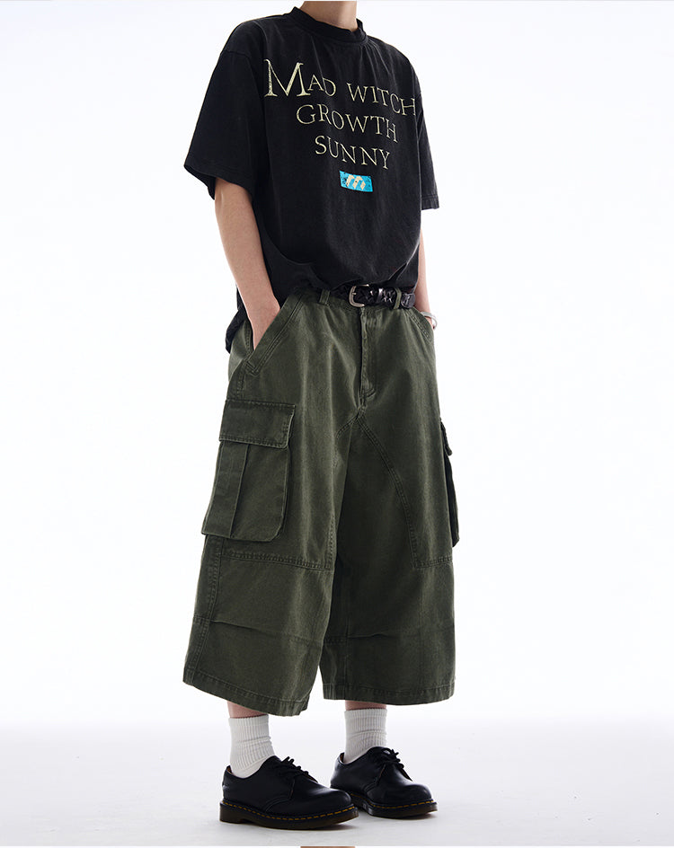 Vintage Cropped Shorts