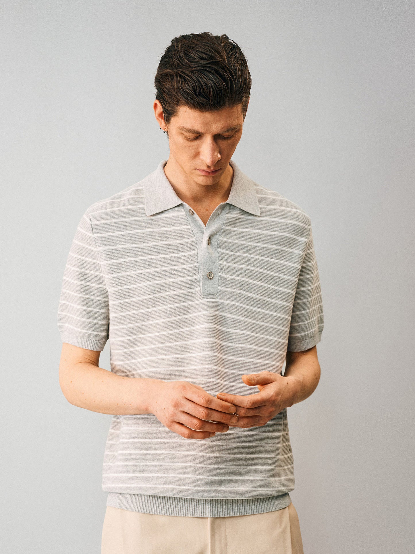 Striped Polo Shirt
