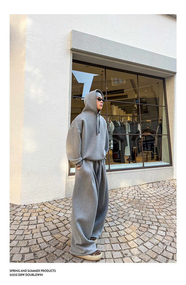 フーデッドスウェットシャツセット