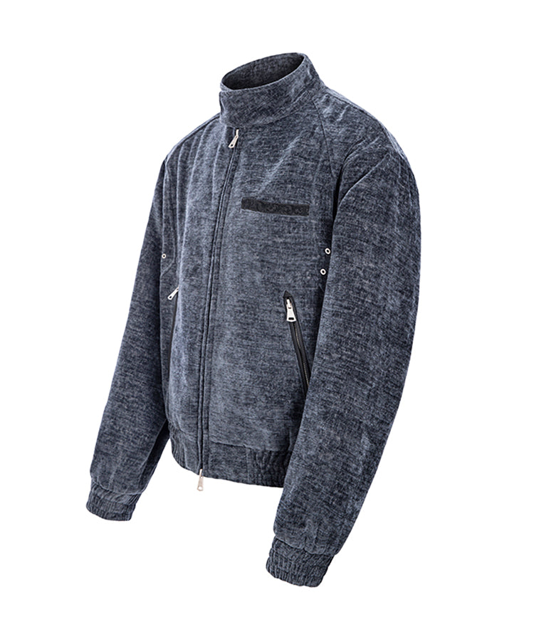 Embroidered Harrington Jacket