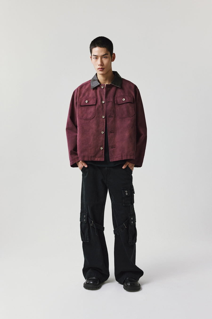 Short A-line jacket