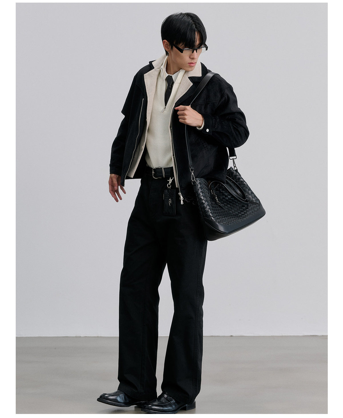 Work Pants with Straight-Wash Finish