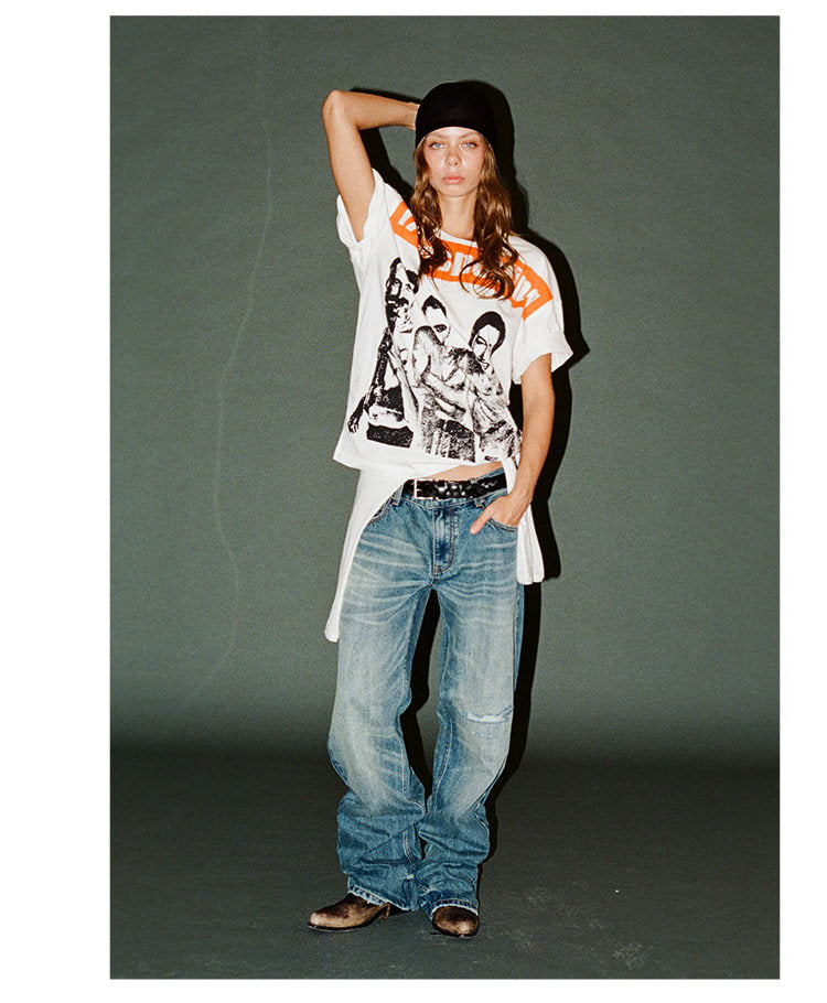 Portrait Print T-Shirt