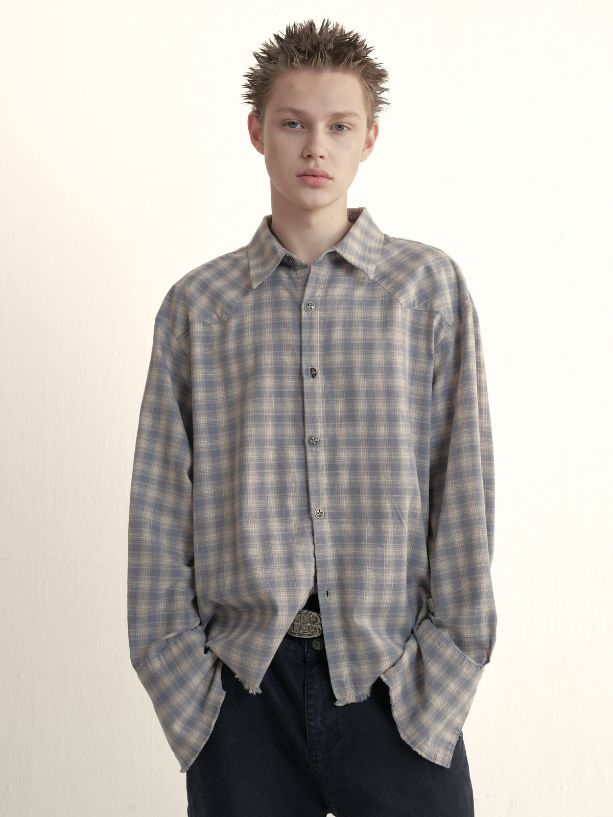 Checkered Western Shirt