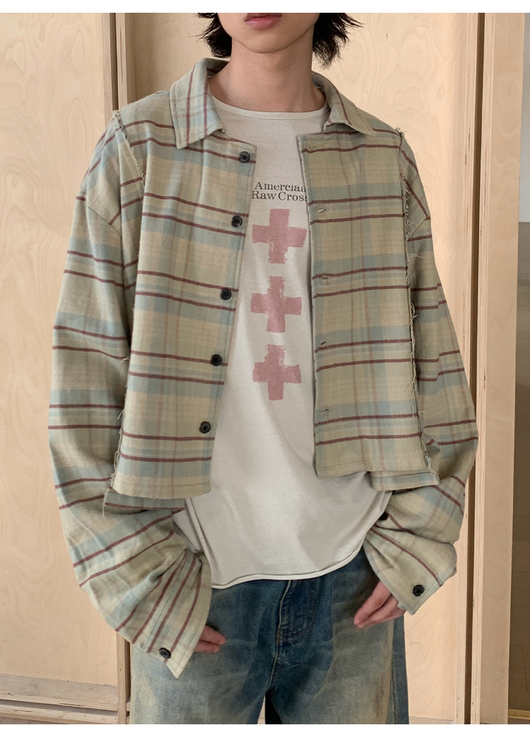 Box cut silhouette shirt