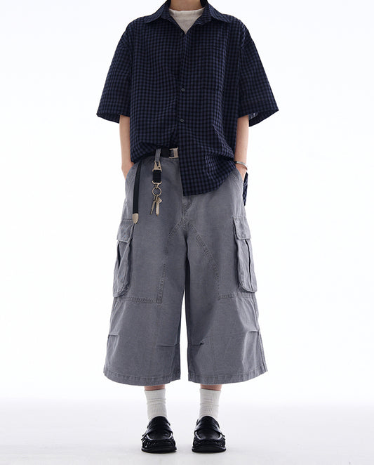 Vintage Cropped Shorts