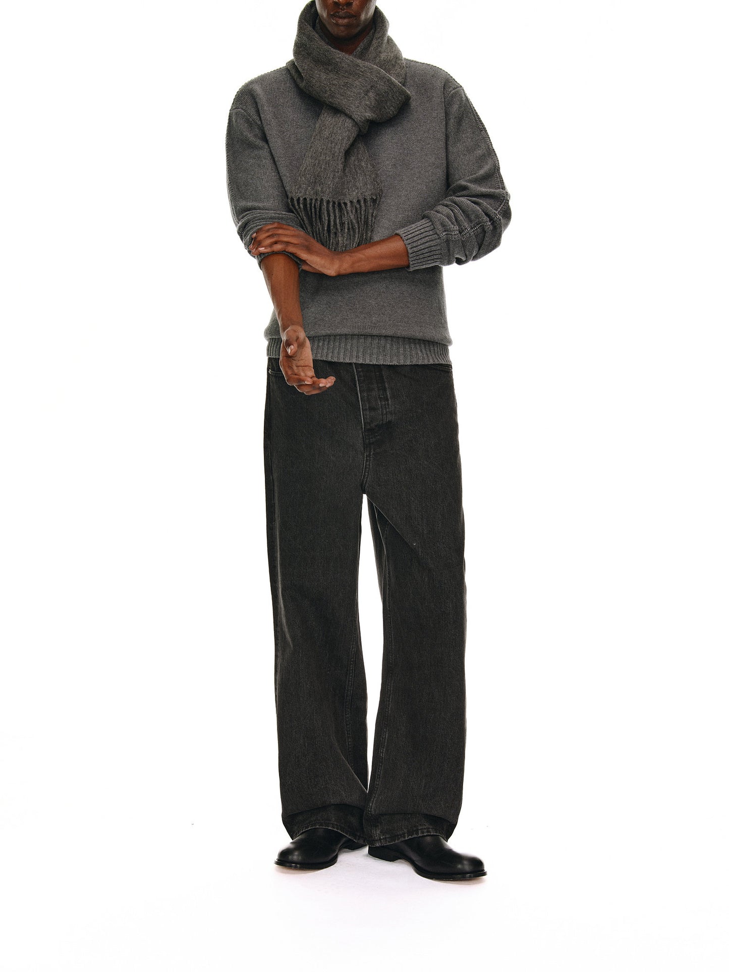 Chunky Neckline Sweater