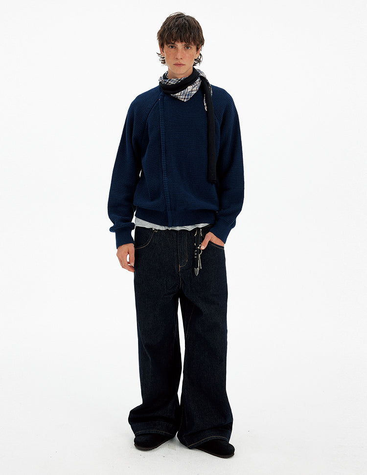 Patchwork Crewneck Sweater