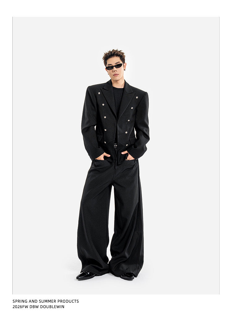 Casual Pants with 3D Patch Pockets
