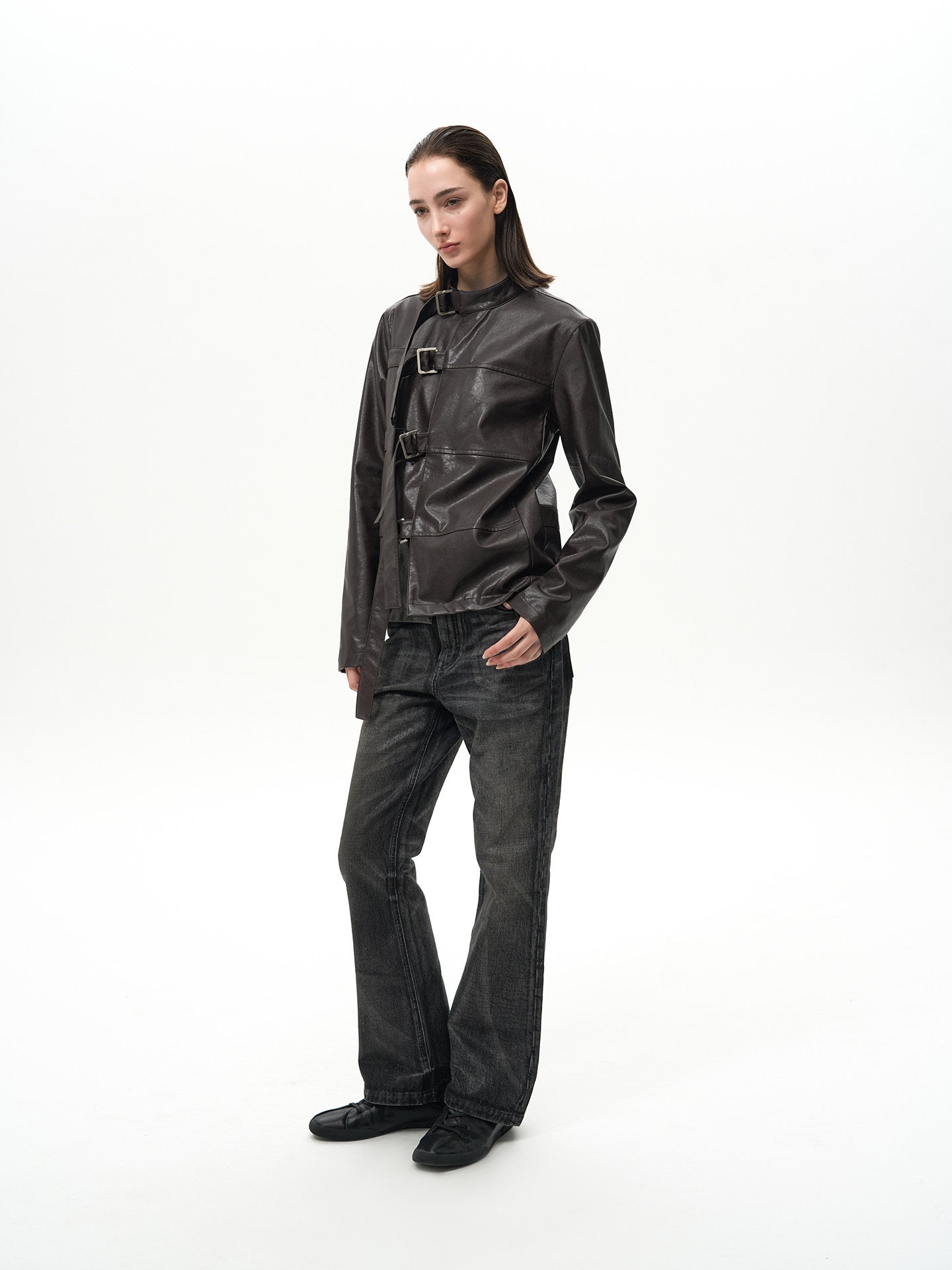 Asymmetrical Ribbon Jacket