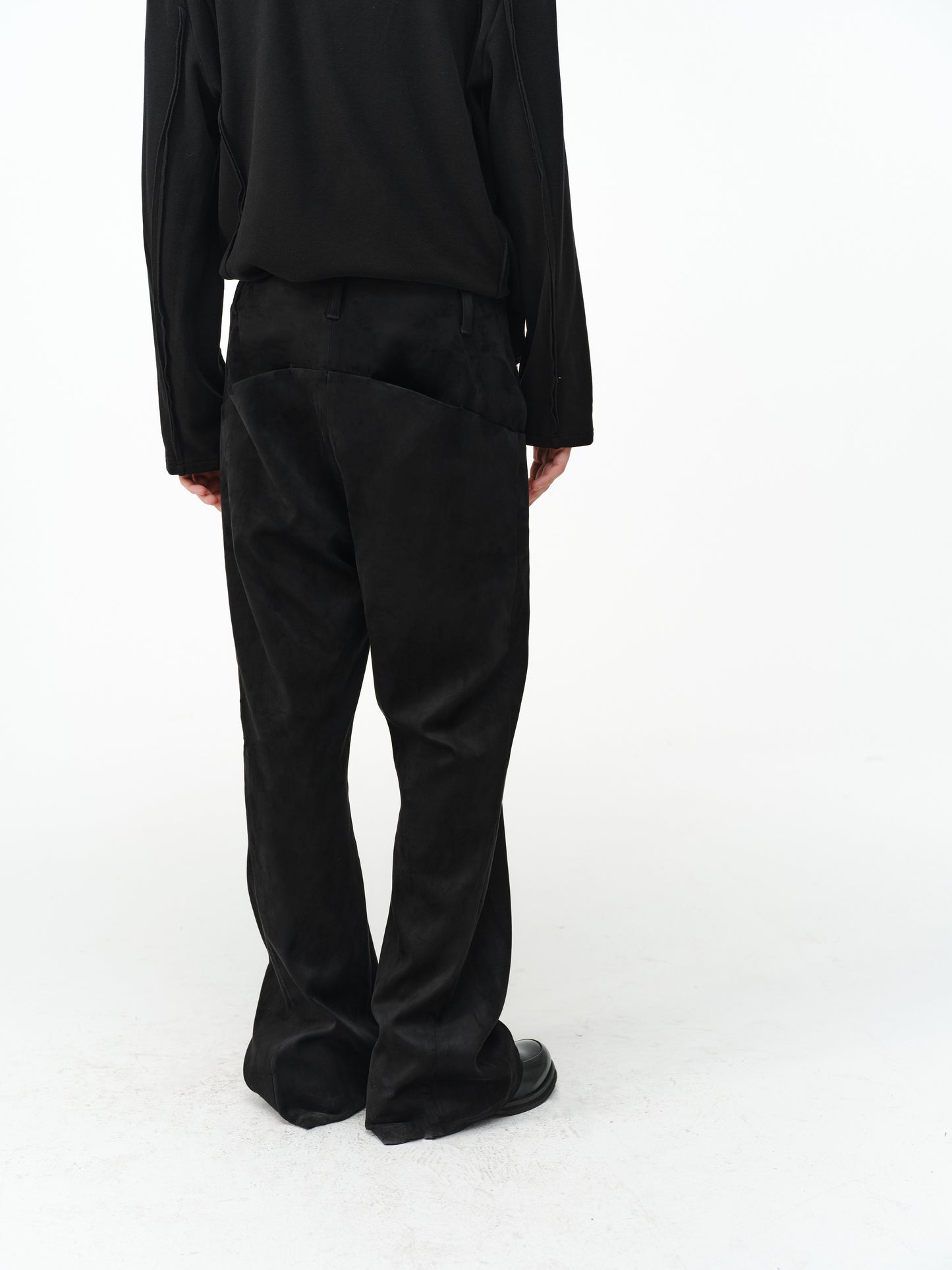 Faux Sheepskin Casual Pants