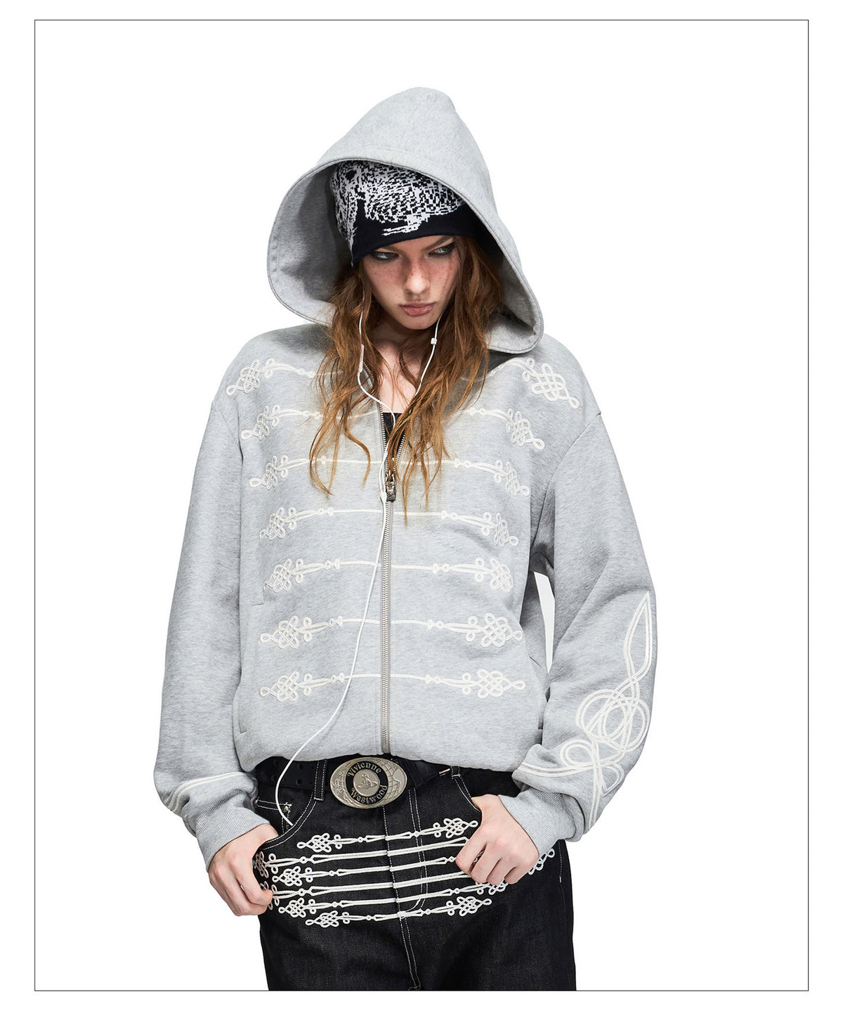 Napoleon Hooded Zip-Up Sweatshirt