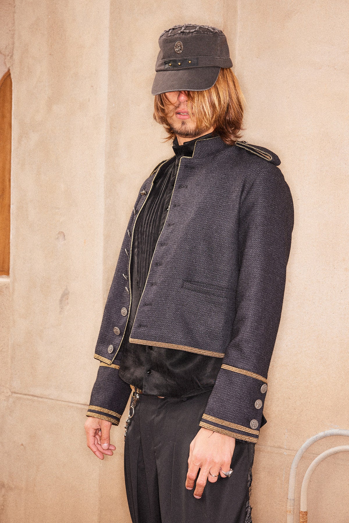 Antique Coin Stud Cap