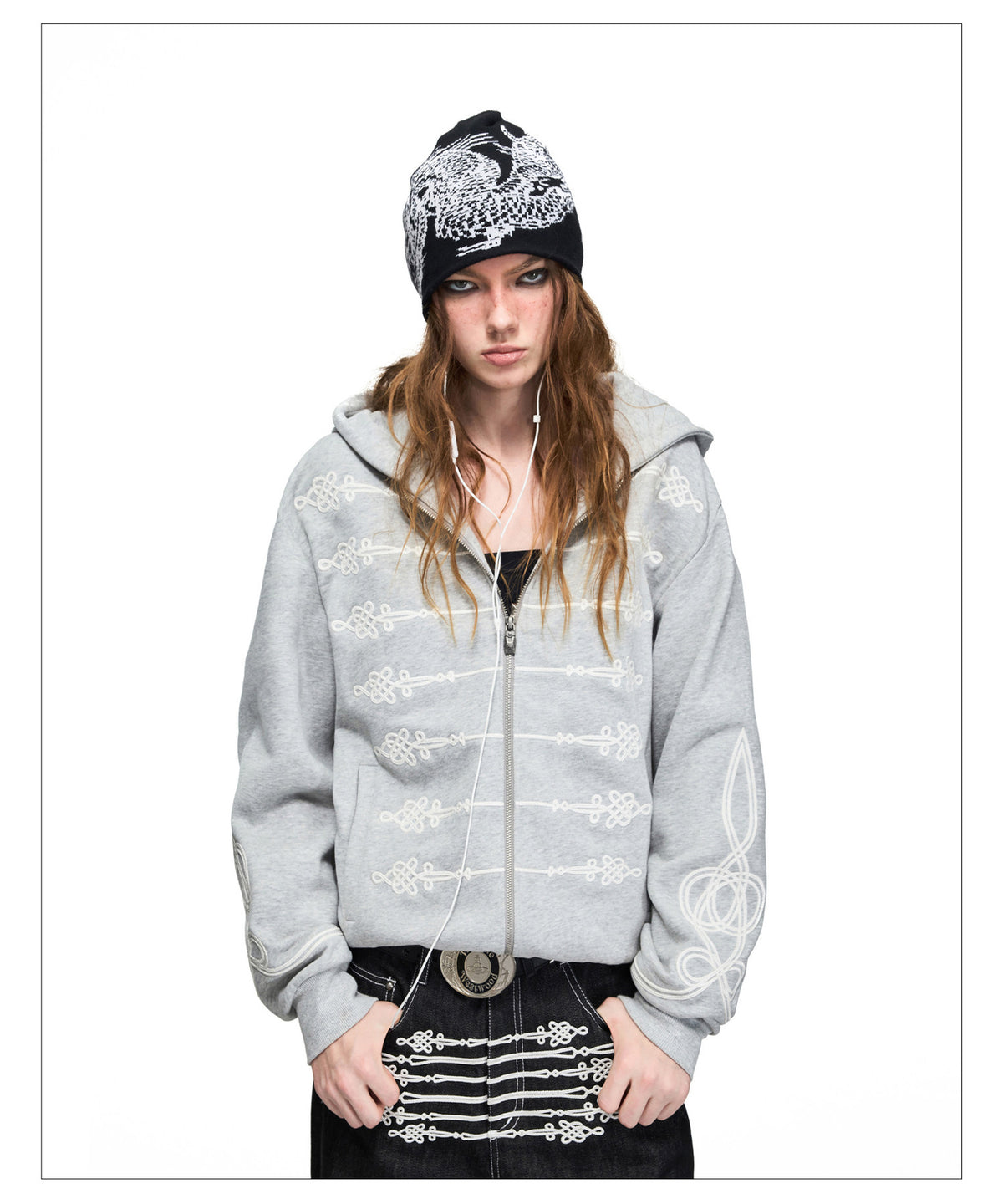Napoleon Hooded Zip-Up Sweatshirt