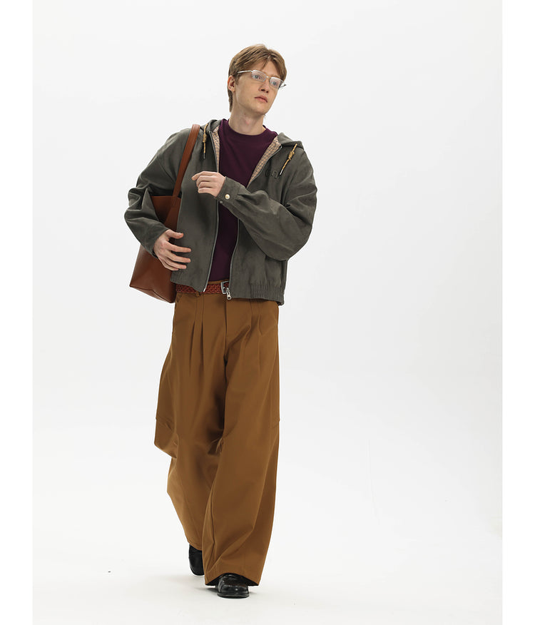 Reversible Checked Jacket