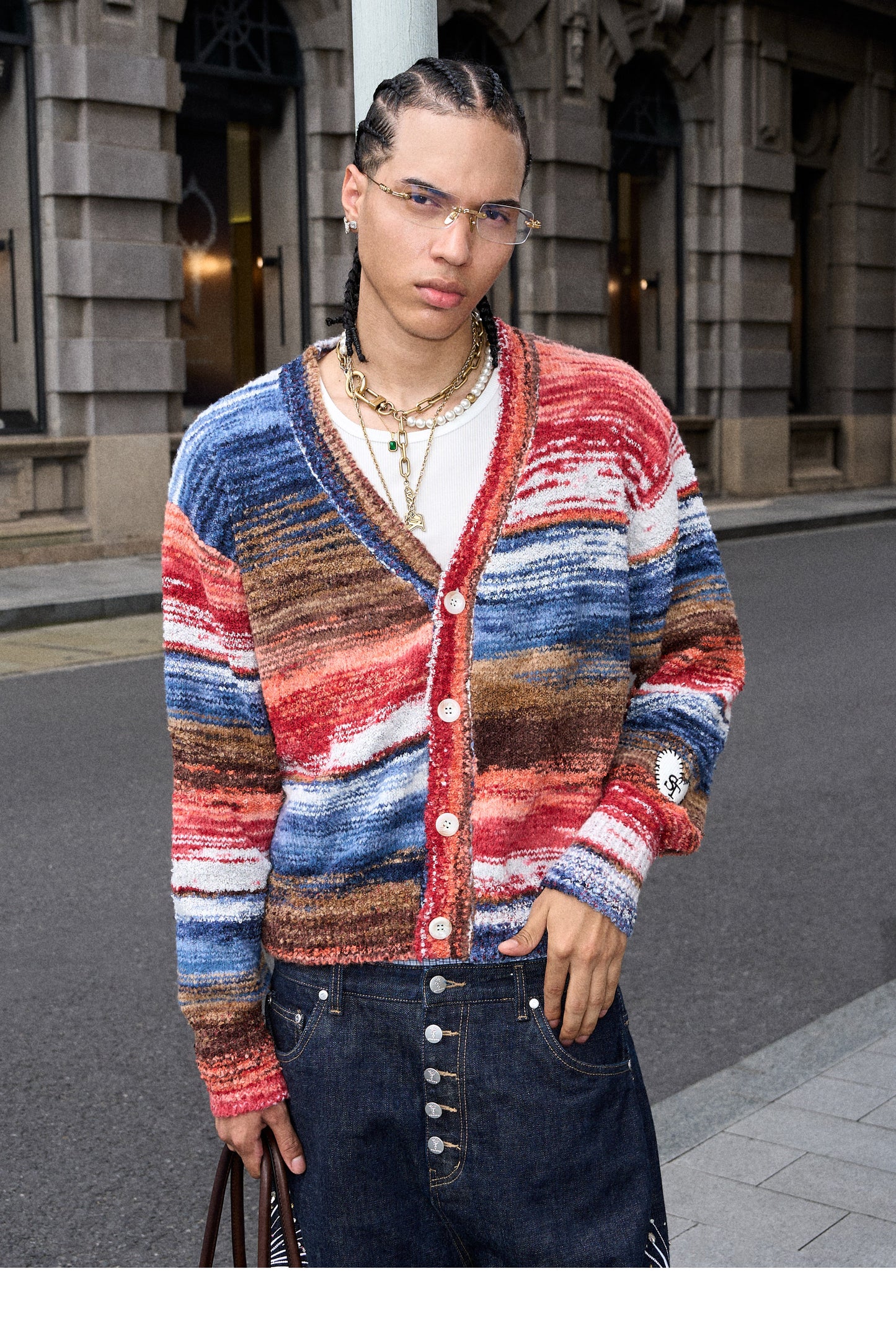 Loose-fitting Cardigan