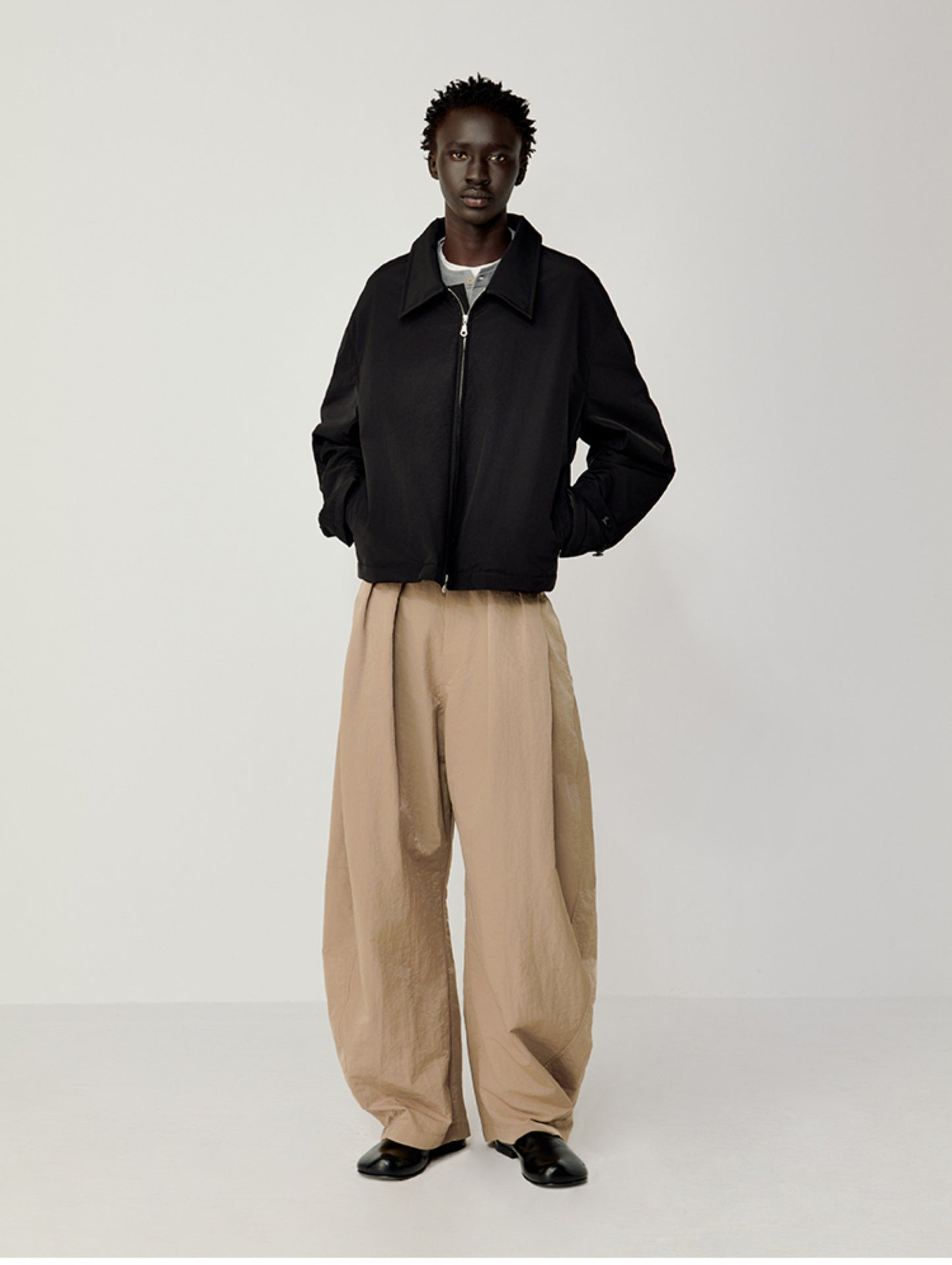 Double-Zipper Lightweight Jacket