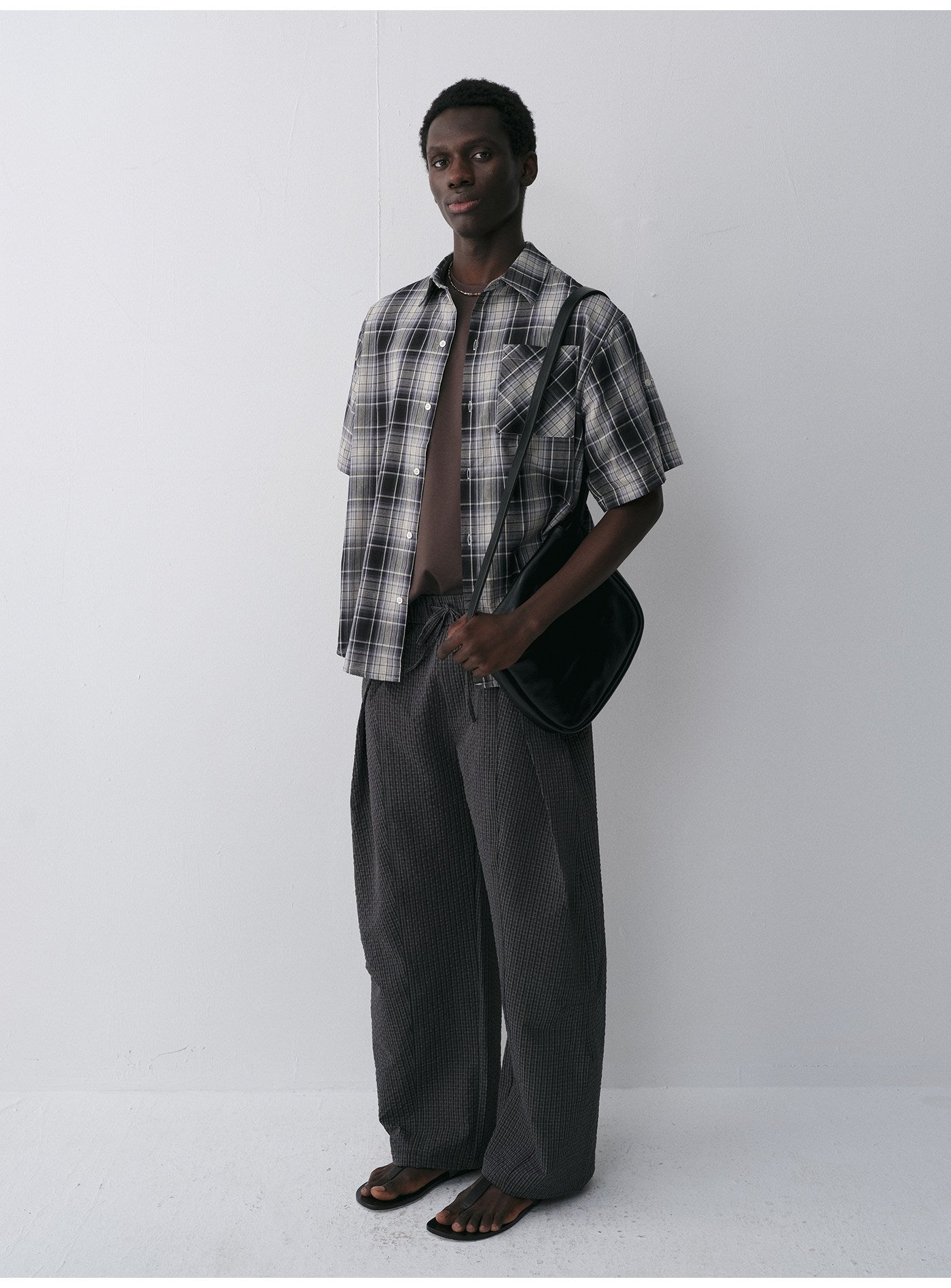 Checkered Shirt with UV Protection