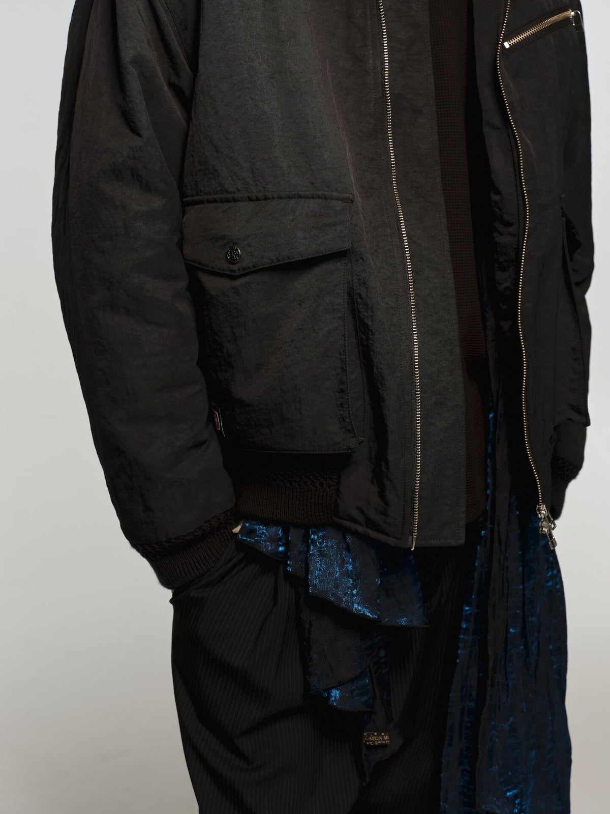 High-Neck Cotton Jacket