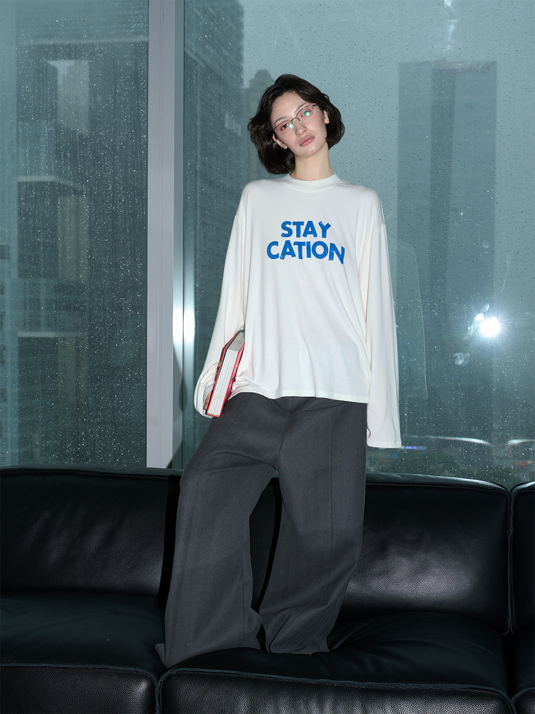 Soft Print Loose T-Shirt