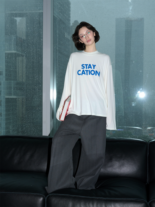 Soft Print Loose T-Shirt