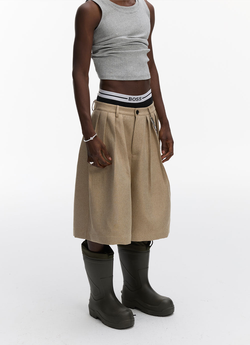 Multicolor Casual Shorts